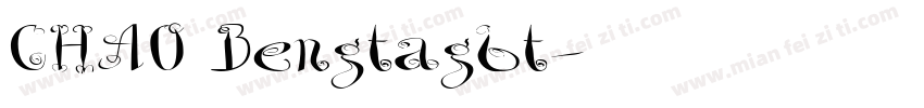 CHAO Bengtagbt字体转换